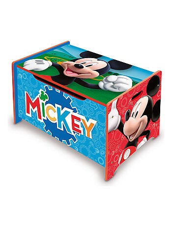 Disney Mickey Coffre à jouets en bois