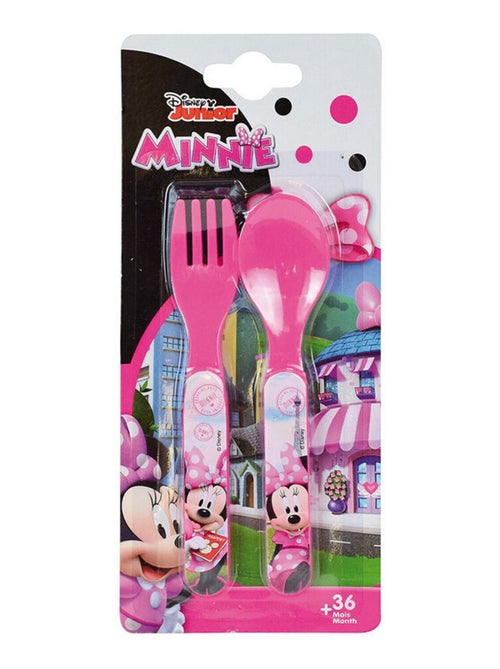 Disney Minnie Ensemble Couverts (Fourchette, Cuillere) - Kiabi