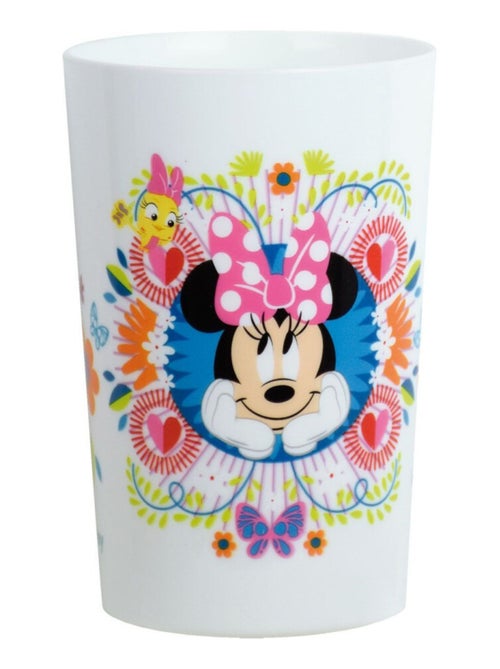 Disney minnie flowers  ensemble repas (assiette, bol, verre) - Kiabi