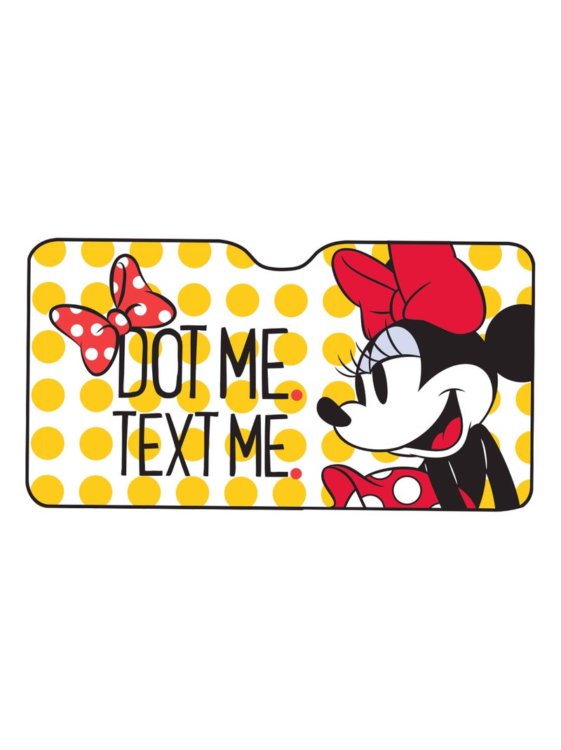 Disney Minnie Pare-soleil avant pour voiture SUV 150 x 80 cm Rouge - Kiabi