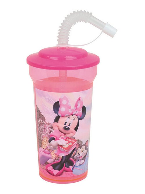 Disney Minnie Paris Gobelet Paille 400ml - Kiabi