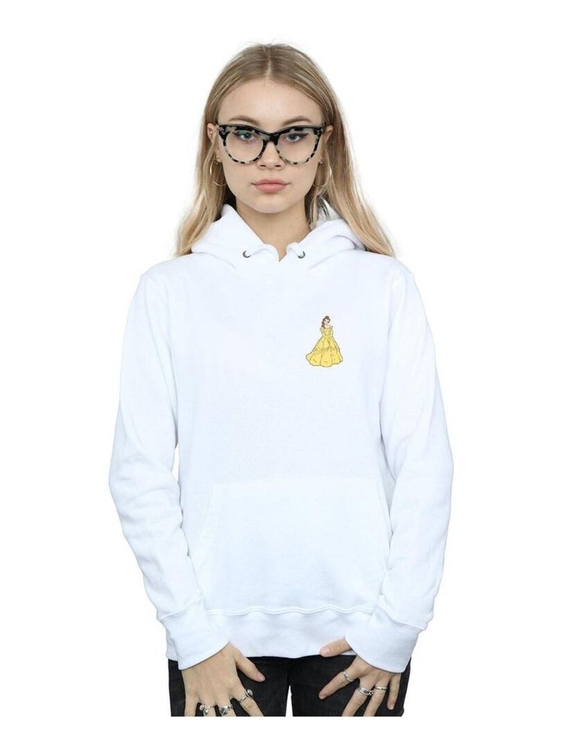 Disney Princess - Sweat à capuche Blanc - Kiabi