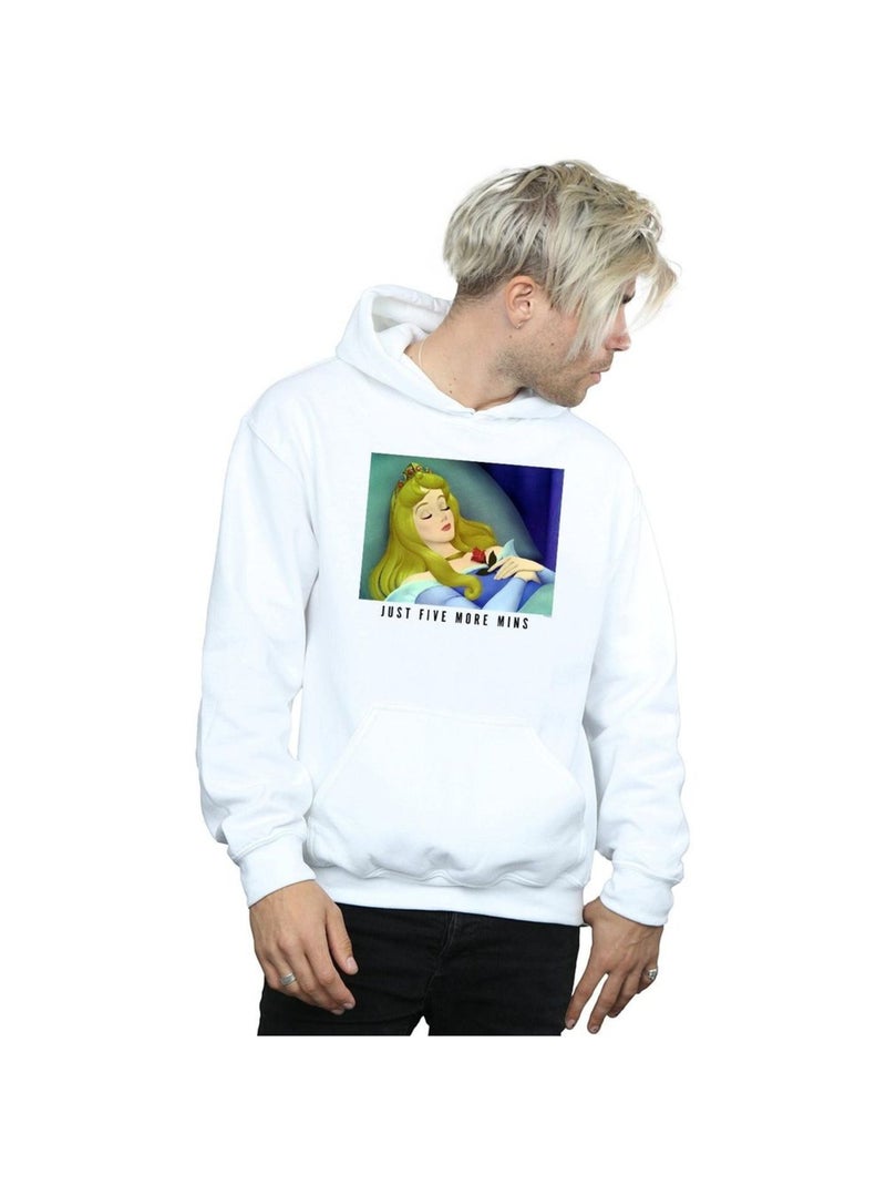 Disney Princess - Sweat à capuche FIVE MORE MINUTES Blanc - Kiabi