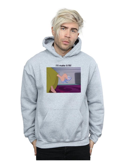 Disney Princess - Sweat à capuche I'LL MAKE IT FIT - Kiabi