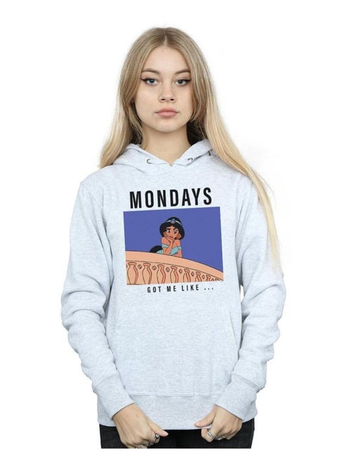 Disney Princess - Sweat à capuche MONDAYS GOT ME LIKE - Kiabi