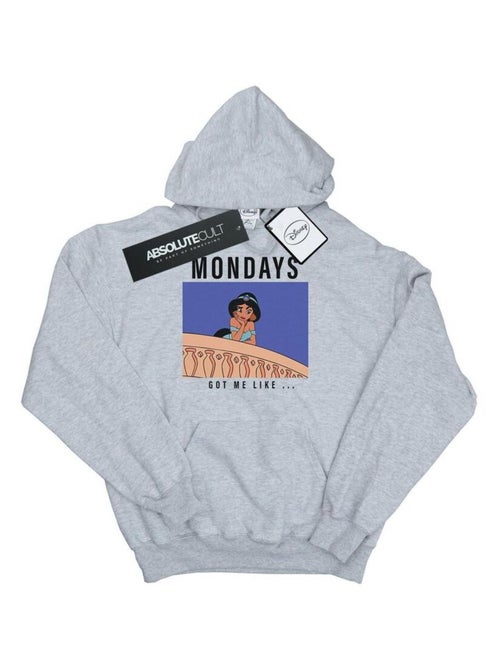 Disney Princess - Sweat à capuche MONDAYS GOT ME LIKE - Kiabi