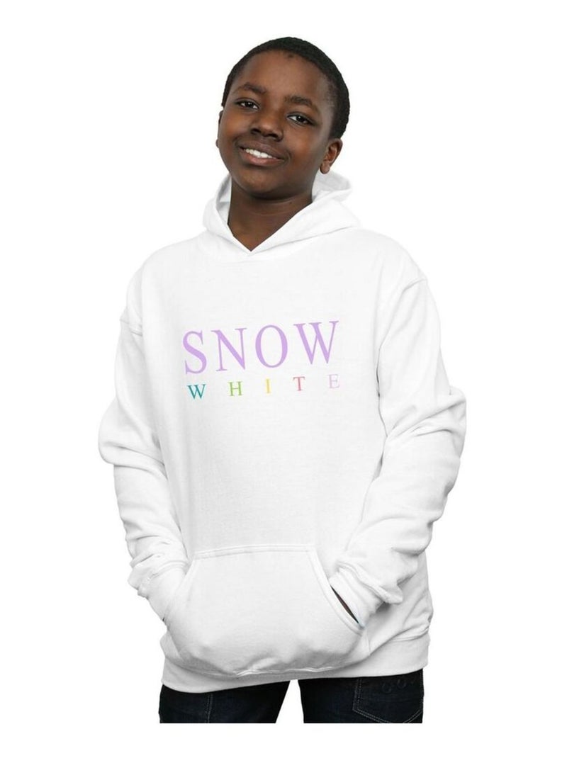 Disney Princess - Sweat à capuche SNOW WHITE GRAPHIC Blanc - Kiabi