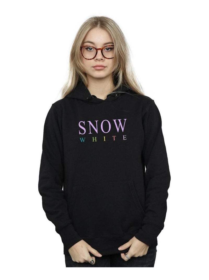 Disney Princess - Sweat à capuche SNOW WHITE GRAPHIC Noir - Kiabi
