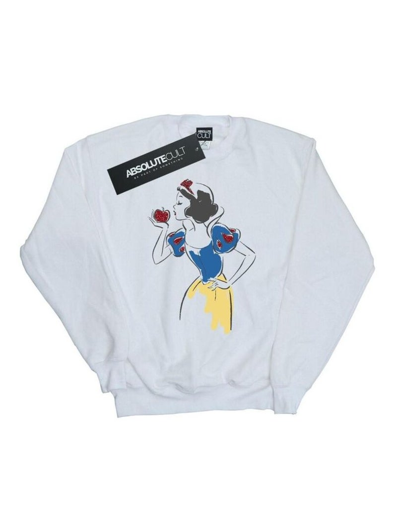 Disney Princess - Sweat Blanc - Kiabi