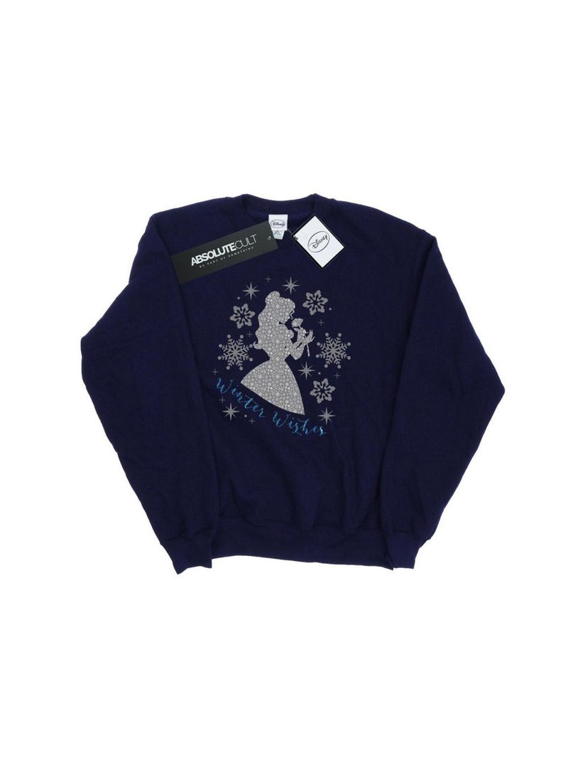 Disney Princess - Sweat Bleu marine - Kiabi