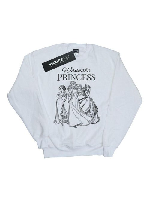Disney Princess - Sweat WANNABE PRINCESS - Kiabi Disney Princess - Sweat WANNABE PRINCESS - Kiabi