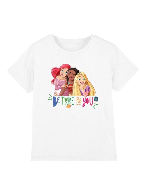 Disney Princess - T-shirt BE TRUE, BE YOU - Kiabi
