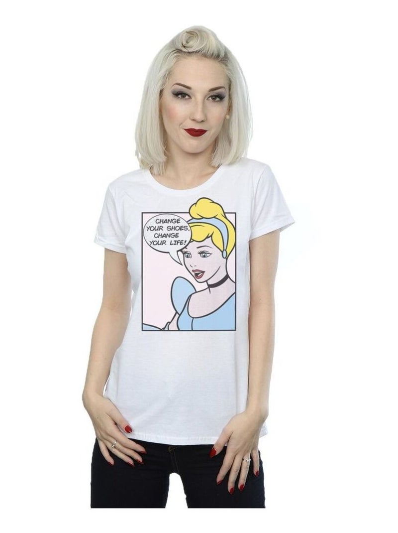 Disney Princess - T-shirt Blanc - Kiabi