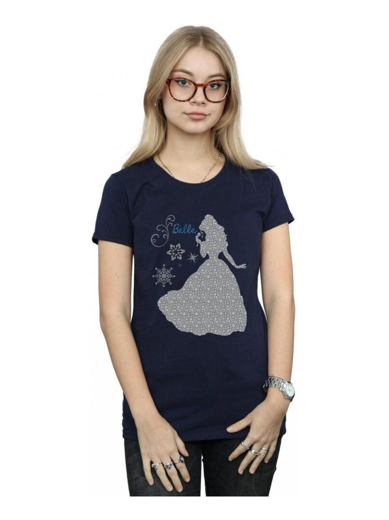Disney Princess - T-shirt Bleu marine - Kiabi