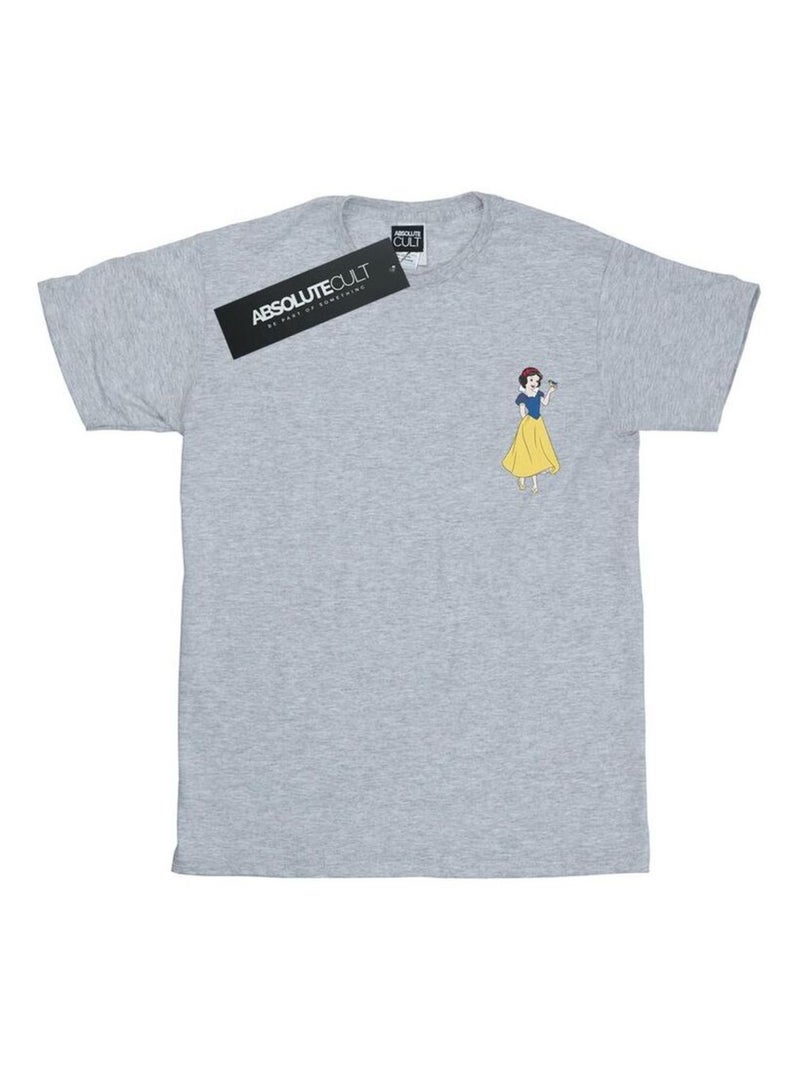 Disney Princess - T-shirt Gris chiné - Kiabi