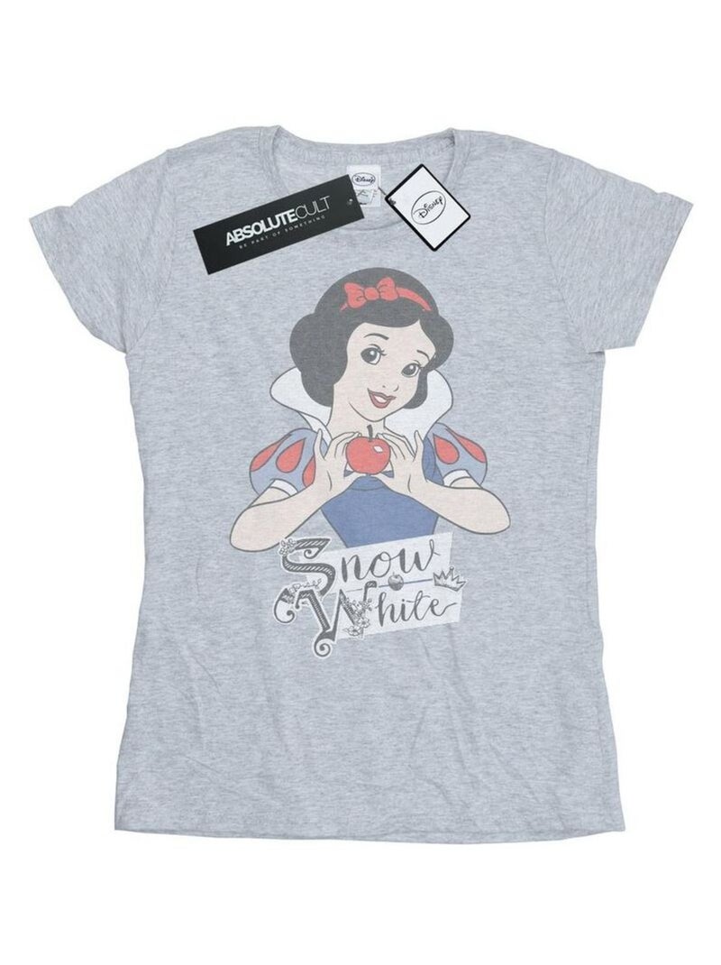 Disney Princess - T-shirt Gris chiné - Kiabi