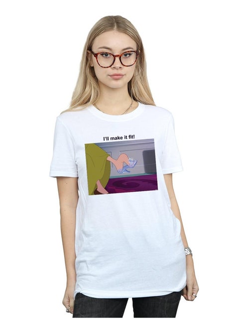 Disney Princess - T-shirt I'LL MAKE IT FIT - Kiabi
