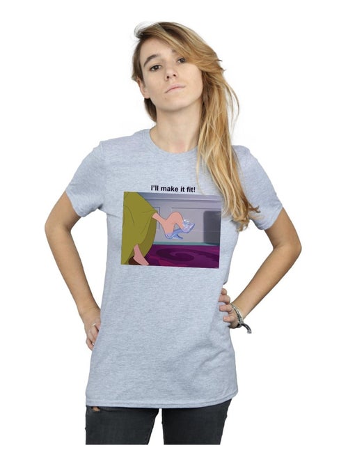 Disney Princess - T-shirt I'LL MAKE IT FIT - Kiabi