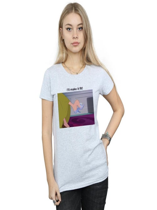 Disney Princess - T-shirt I'LL MAKE IT FIT - Kiabi