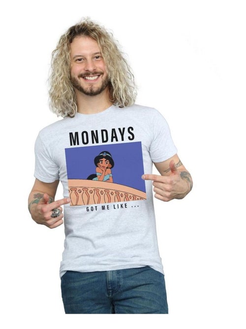 Disney Princess - T-shirt MONDAYS GOT ME LIKE - Kiabi