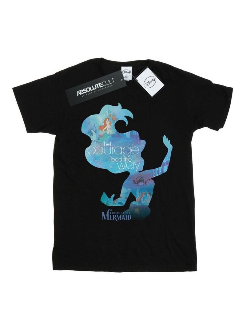 Disney Princess - T-shirt Noir - Kiabi