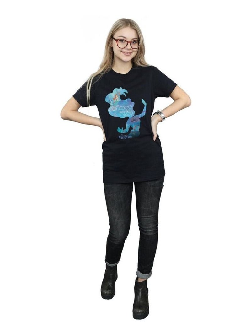 Disney Princess - T-shirt Noir - Kiabi