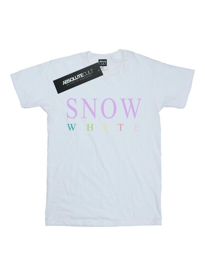 Disney Princess - T-shirt SNOW WHITE GRAPHIC Blanc - Kiabi