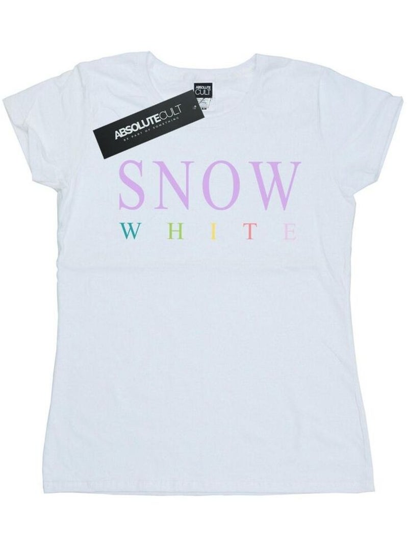 Disney Princess - T-shirt SNOW WHITE GRAPHIC Blanc - Kiabi