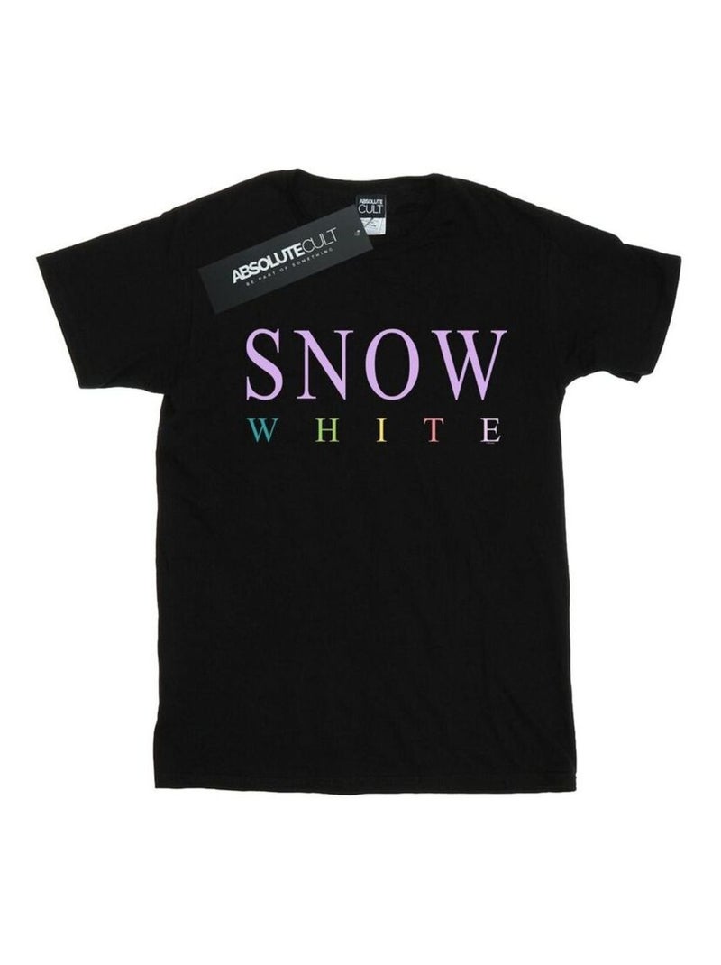 Disney Princess - T-shirt SNOW WHITE GRAPHIC Noir - Kiabi