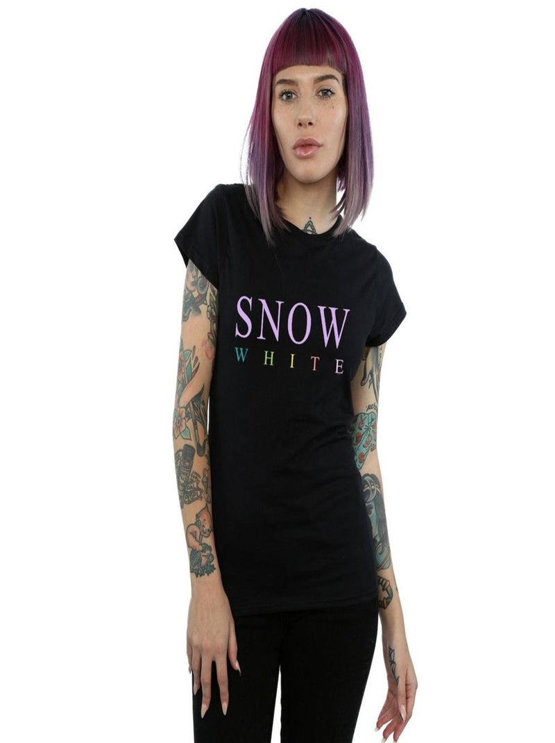 Disney Princess - T-shirt SNOW WHITE GRAPHIC Noir - Kiabi