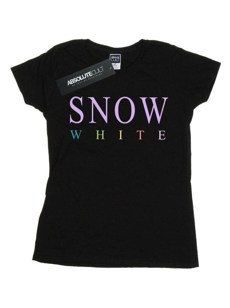 Disney Princess - T-shirt SNOW WHITE GRAPHIC Noir - Kiabi