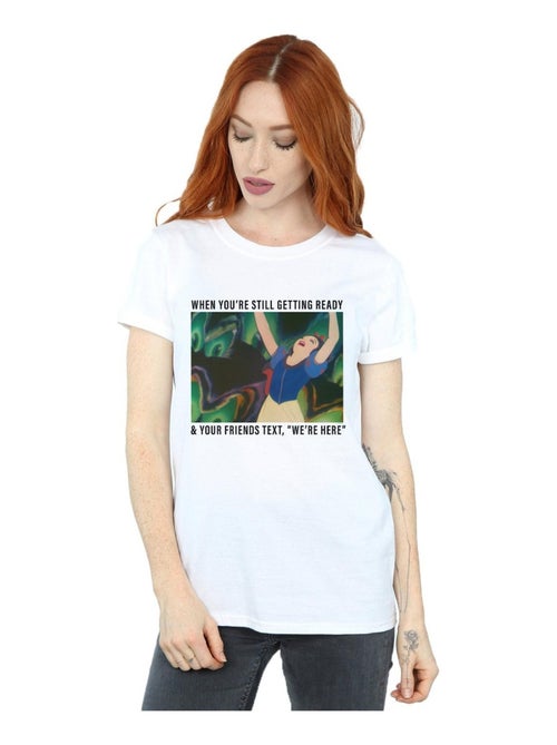 Disney Princess - T-shirt STILL GETTING READY - Kiabi