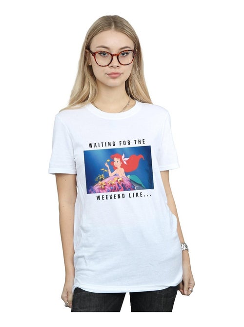 Disney Princess - T-shirt WAITING FOR THE WEEKEND - Kiabi