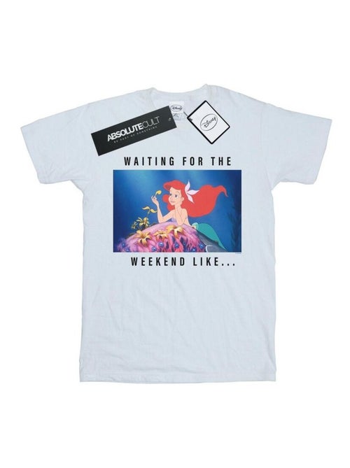 Disney Princess - T-shirt WAITING FOR THE WEEKEND - Kiabi