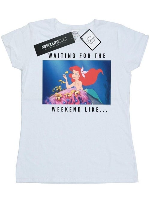 Disney Princess - T-shirt WAITING FOR THE WEEKEND - Kiabi