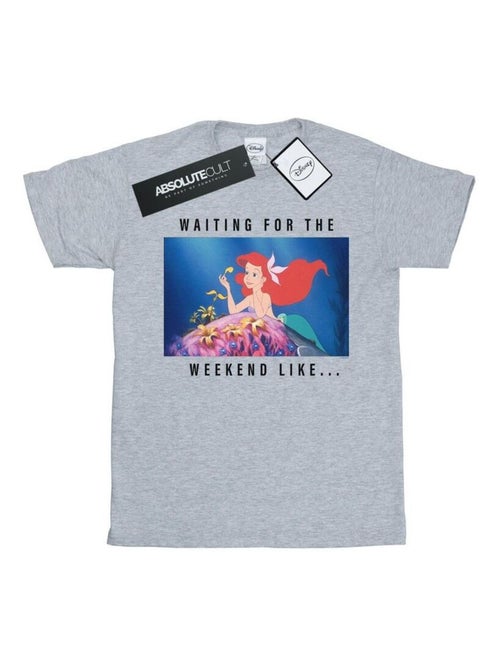 Disney Princess - T-shirt WAITING FOR THE WEEKEND - Kiabi