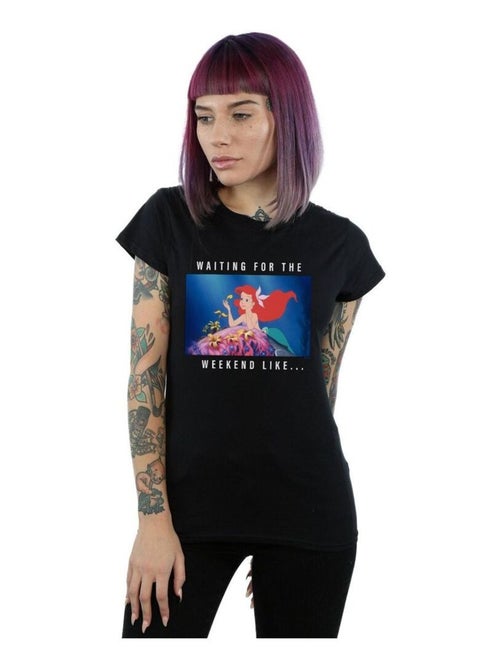 Disney Princess - T-shirt WAITING FOR THE WEEKEND - Kiabi
