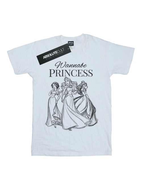 Disney Princess - T-shirt WANNABE PRINCESS - Kiabi