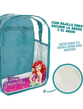 Disney princess beach cube avec accessoires et sac à dos