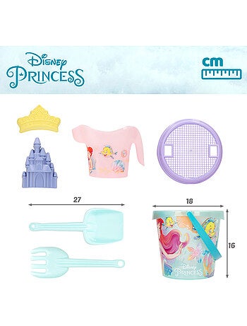 Disney princess beach cube avec accessoires et sac à dos