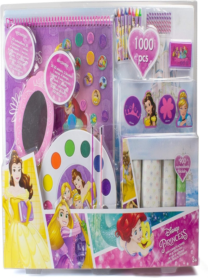 Disney Princess Coffret Act 1000 Pières - D'arpeje N/A - Kiabi