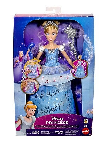 Disney Princess-Poupée Cendrillon et sa robe enchantée