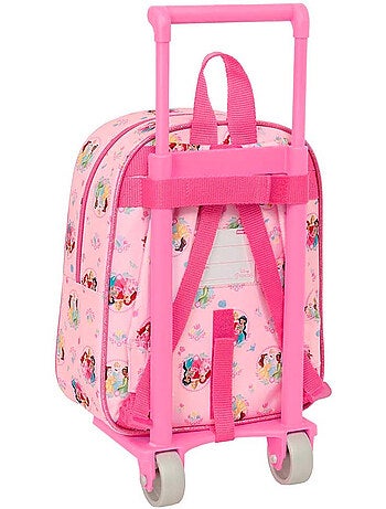 Disney Princess sac à dos à roulettes maternelle à dos amovible 22 x 27 x 10 cm