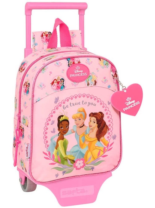 Disney Princess sac à dos à roulettes maternelle à dos amovible 22 x 27 x 10 cm - Kiabi Disney Princess sac à dos à roulettes maternelle à dos amovible 22 x 27 x 10 cm - Kiabi