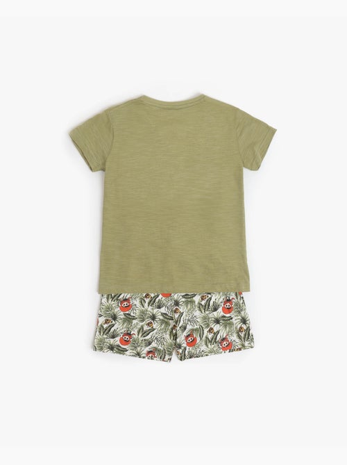 DISNEY Pyjama à manches courtes Rudder & Pumbaa pour enfants - Kiabi DISNEY Pyjama à manches courtes Rudder & Pumbaa pour enfants - Kiabi