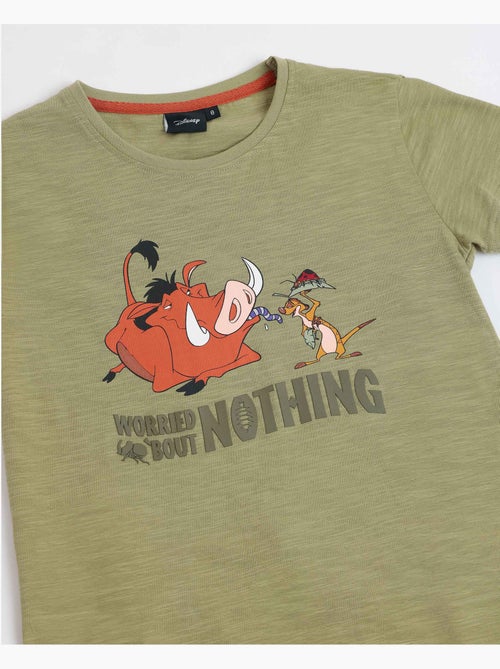 DISNEY Pyjama à manches courtes Rudder & Pumbaa pour enfants - Kiabi DISNEY Pyjama à manches courtes Rudder & Pumbaa pour enfants - Kiabi