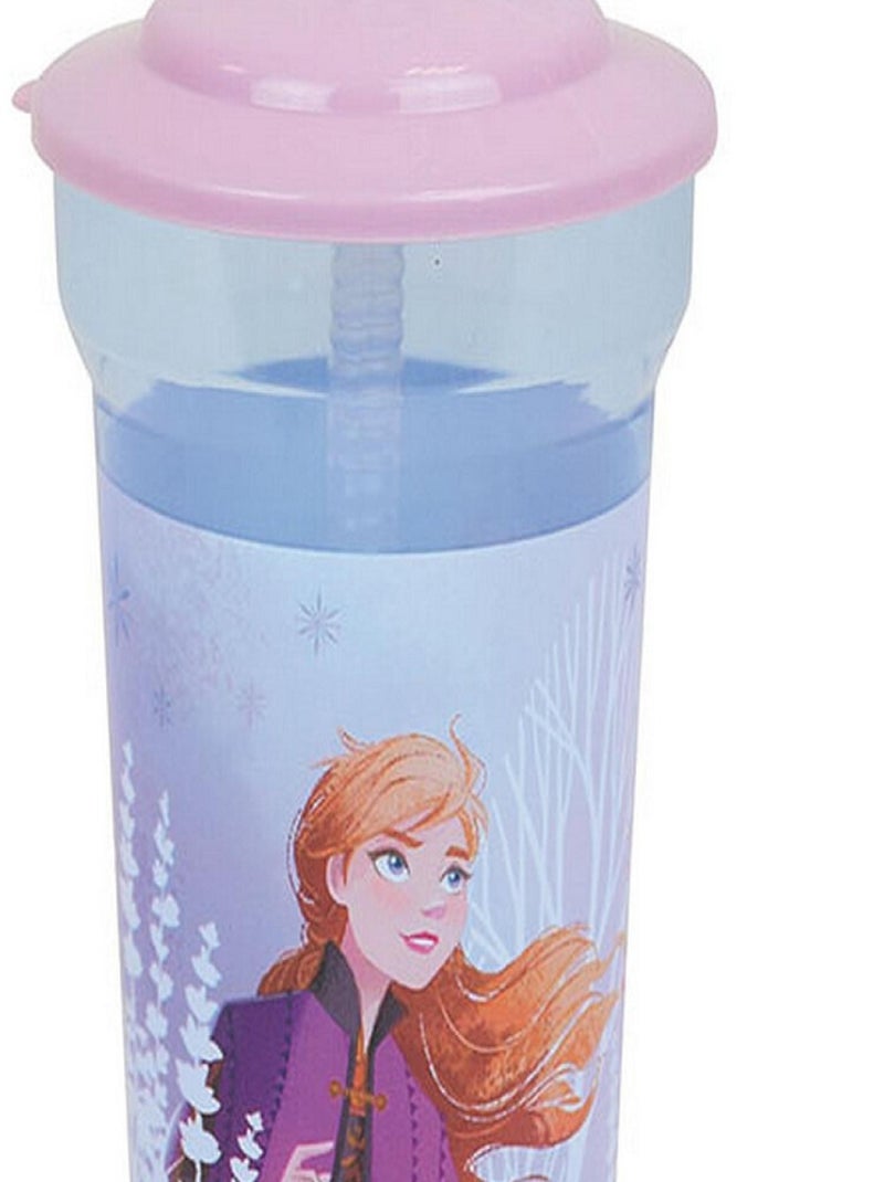 Disney Reine Des Neiges-2 Gobelet Paille 400 Ml Multicolore - Kiabi