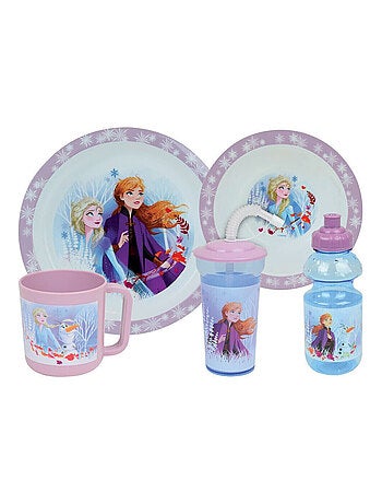Disney reine des neiges lot vaisselle pour enfant