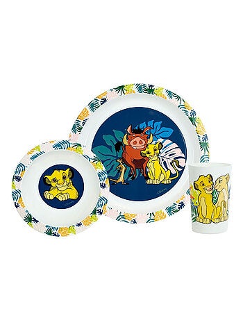 Disney roi lion ensemble repas (assiette, bol, verre)