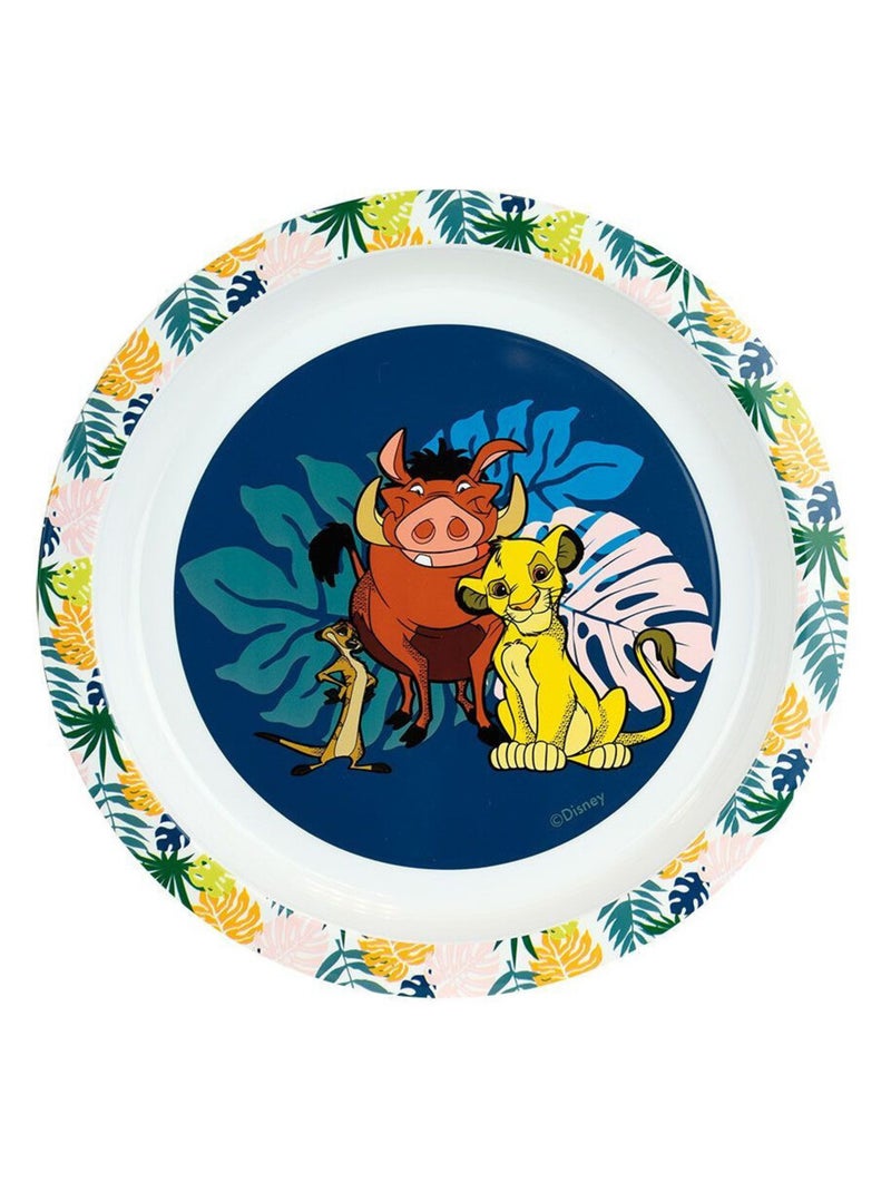 Disney roi lion ensemble repas (assiette, bol, verre) Multicolore - Kiabi